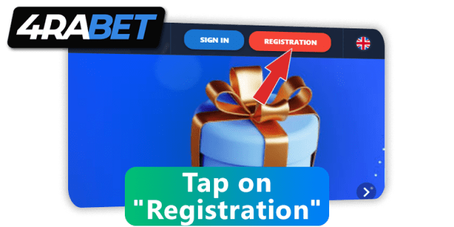 Click register to create an account at 4rabet
