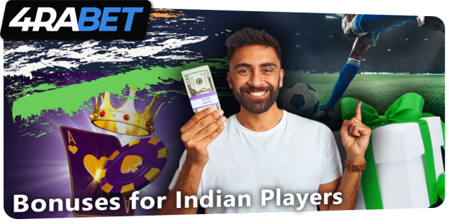 Bonuses and promotions in 4rabet India
