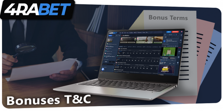 Bonuses Terms and Conditions at 4rabet India