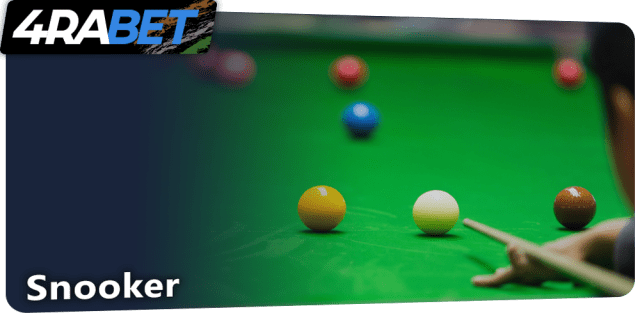 Snooker betting at 4rabet