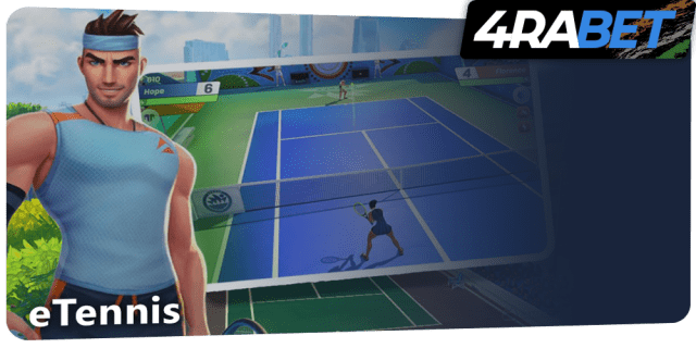 eTennis betting at 4rabet