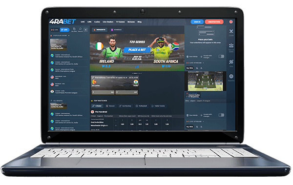 Software from 4rabet for PC devices - desktop client